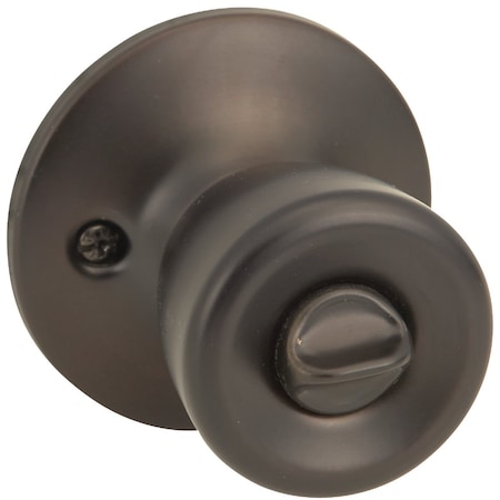 Steel Pro Oil Rubbed Bronze Bed & Bath Door Knob TRX710B